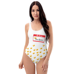 The Queen Crown Cluster One-Piece Swimsuit