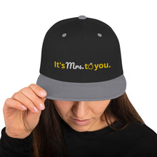 Load image into Gallery viewer, Its Mrs to you Snapback
